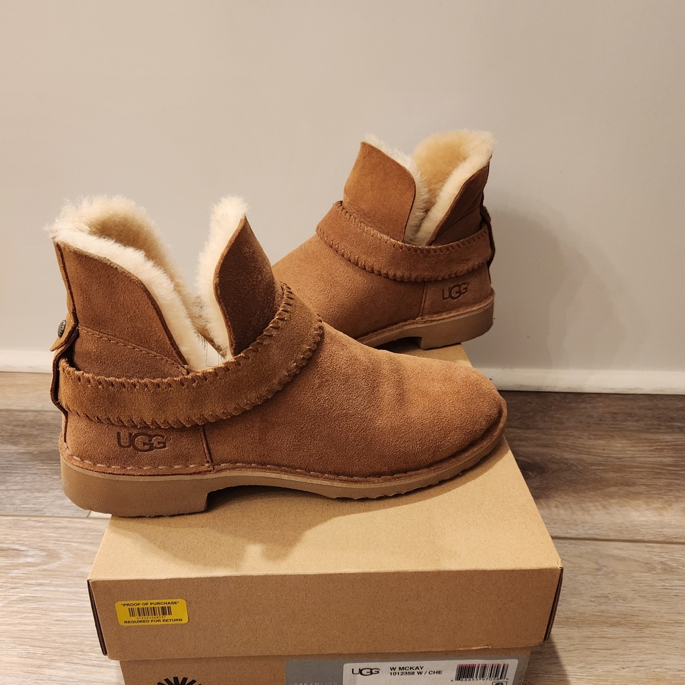 UGG Mckay Chestnut Sheepskin Boots